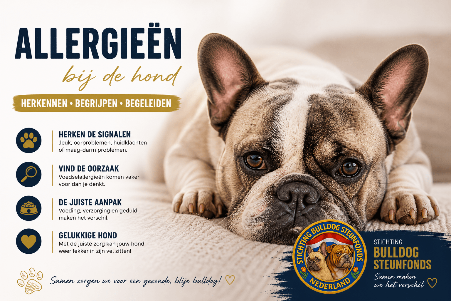Allergieën bij de hond – herkennen, begrijpen en goed begeleiden 🐾
